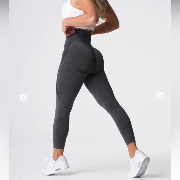 NVGTN Black Speckled Contour Seamless Leggings - Picture 3 of 4